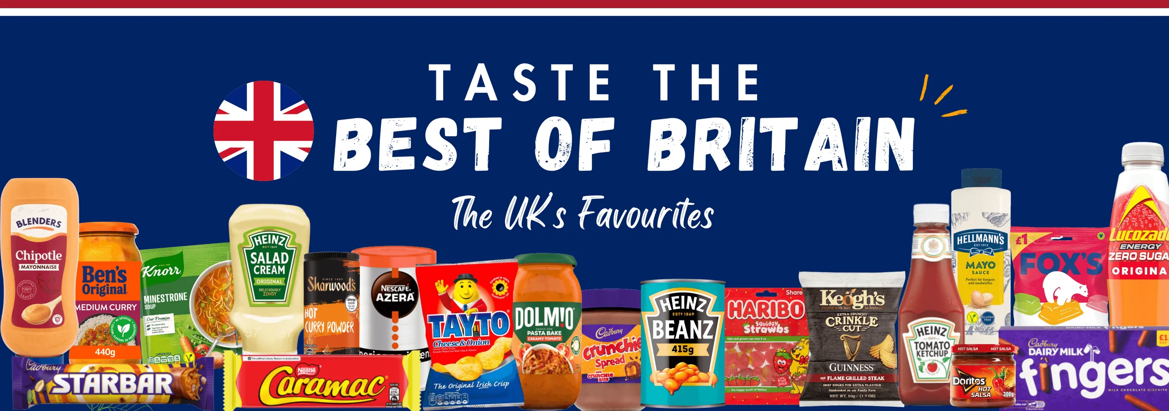 Authentic British Flavours Delivered Worldwide